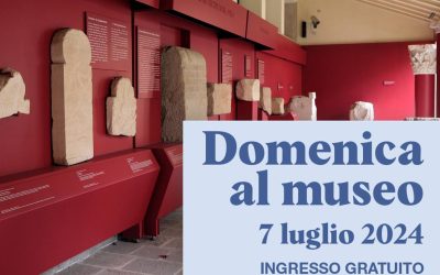 Domenica 7 luglio. Torna #domenicalmuseo